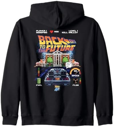 Amazon.com: Back to The Future 40th Anniversary Video Game Style T